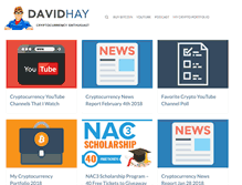 Tablet Screenshot of davidhay.org